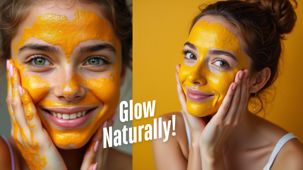 Glow Naturally! DIY Turmeric Face Mask for Acne & Radiant Skin